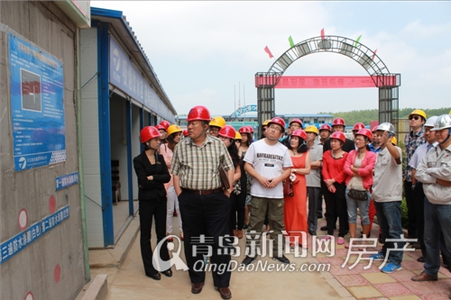 即墨 工地体验行成功举行 万科质量管理体系曝