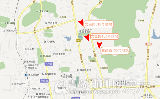 青岛,李沧区文昌路保障性住房建设项目,文昌路155号,文昌路158号,文昌路318号