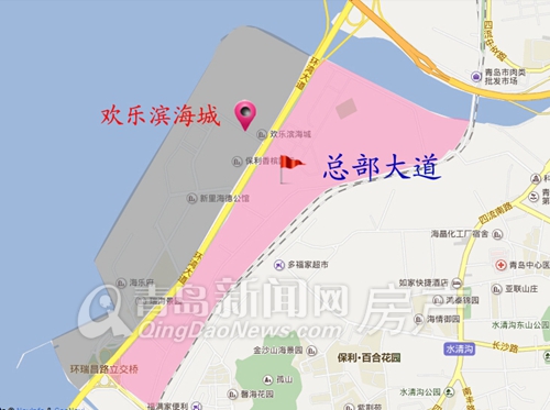 青岛,市北,总部大道,欢乐滨海城,滨海新区,好片区