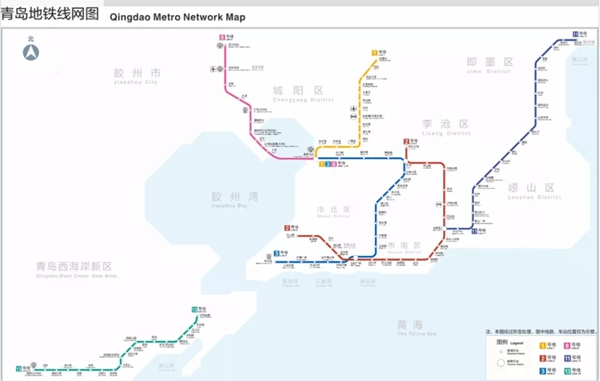 城建规划 > > 正文 (来源:青岛地铁官网) "地铁一响,黄金万两",2号线