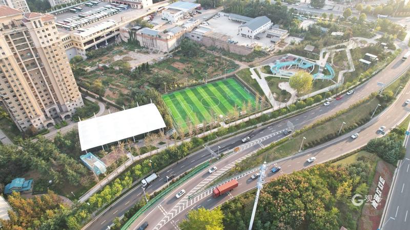 深圳路体育公园扩容上万平方米，新增休闲广场、儿童活动场地、足球场等