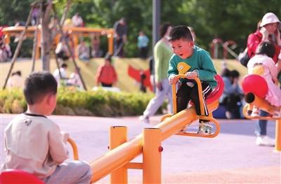 口袋公园变成儿童乐园 即墨区计划再建30余处口袋公园