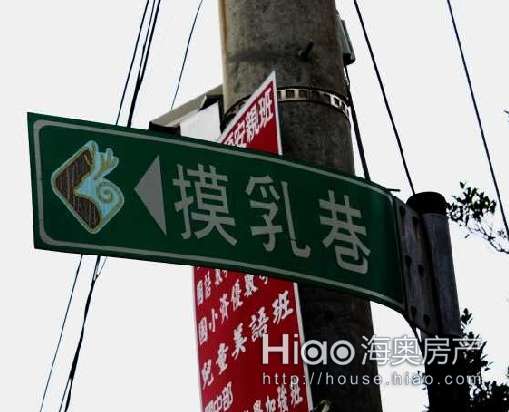 各地稀奇古怪路名 上海有条摸乳巷