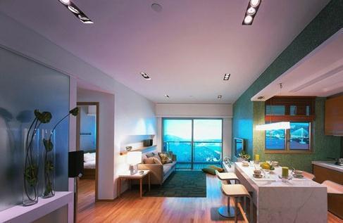 马赛克做主角 6万装出现代简约唯美之家(图)-青