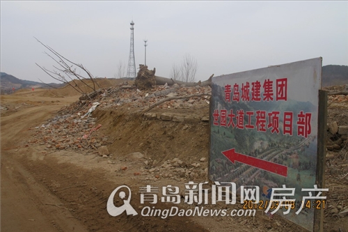 世园大道工程现场实拍图 世园大道工程现场实拍图