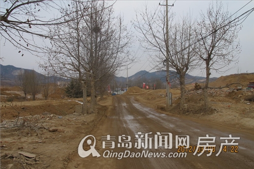 世园大道工程现场实拍图 世园大道工程现场实拍图