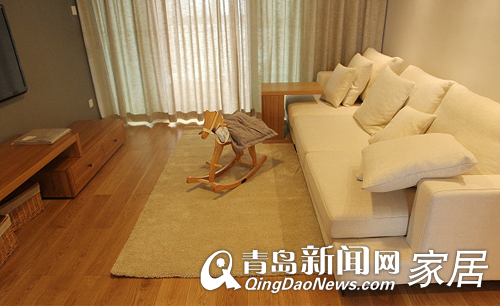 小清新自创日式原木风 三居室尽显无印良品范