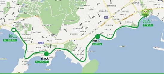 青岛首个低碳社区时代城526千人健步行报名剩2天海景一线路线图公布