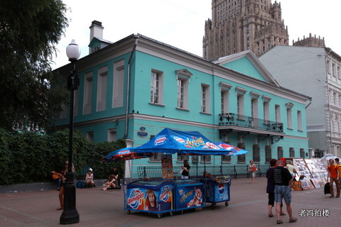 老冯拍楼:北京王府井相媲美的阿尔巴特大街 ─