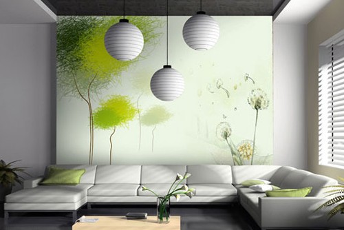 小素材大用处 家居常见材料让沙发背景墙换新