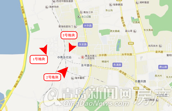 青岛,铁路北客站,拍地,地下空间,拍卖 青岛,铁路北客站,拍地,地下空间,拍卖