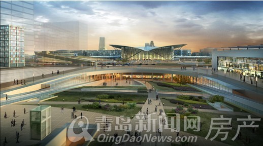 青岛,铁路北客站,拍地,地下空间,拍卖 青岛,铁路北客站,拍地,地下空间,拍卖