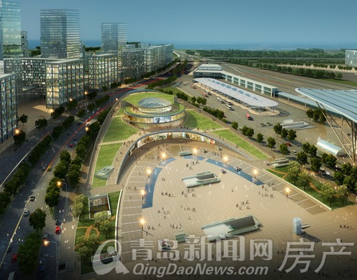 青岛,铁路北客站,拍地,地下空间,拍卖 青岛,铁路北客站,拍地,地下空间,拍卖