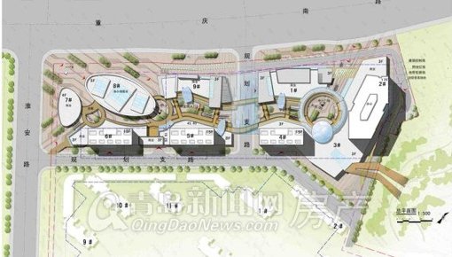 青岛市规划局发布重庆南路99号海尔时代广场项目商业地块规划变更公示