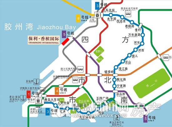 保利香槟国际紧邻地铁5号线 - 青岛新闻网