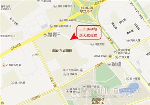 编号1-C0164#地块大致位置图 编号1-C0164#地块大致位置图