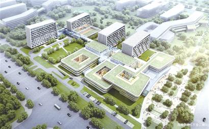 市残疾人康复中心效果图(资料图) 市残疾人康复中心效果图(资料图)