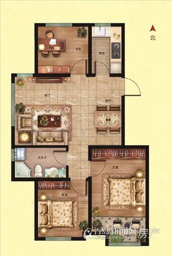 刚需 户型 90㎡ 全能户型王 青岛 刚需 户型 90㎡ 全能户型王 青岛