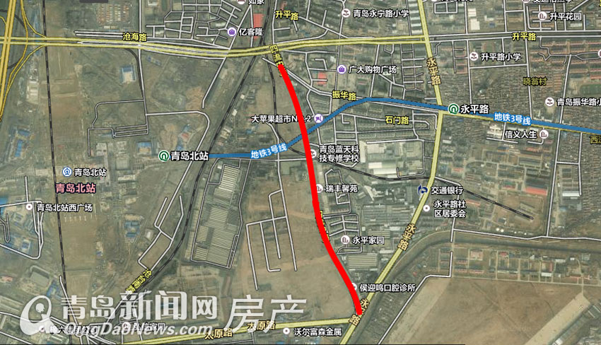 四流中路,改造,沧口,太原路,振华路 四流中路,改造,沧口,太原路,振华路