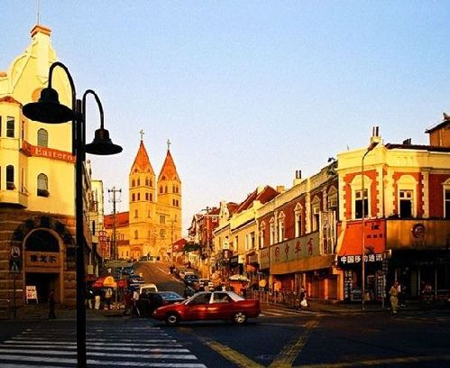 青岛,火车站,中山路商圈 青岛,火车站,中山路商圈