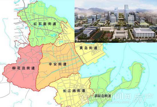 西海岸,辛安,片区 西海岸,辛安,片区