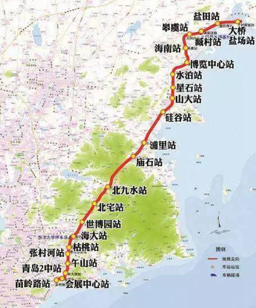 青岛,地铁,线路,2号线,8号线,11号线,李沧,站点 青岛,地铁,线路,2号线,8号线,11号线,李沧,站点