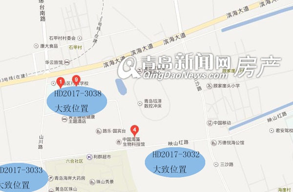 西海岸,拍地,科教地块 西海岸,拍地,科教地块