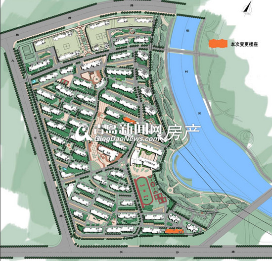 崂山,西韩居住区,A2区,左岸风度 崂山,西韩居住区,A2区,左岸风度