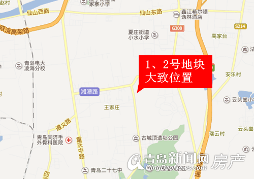 地块大致位置图 地块大致位置图