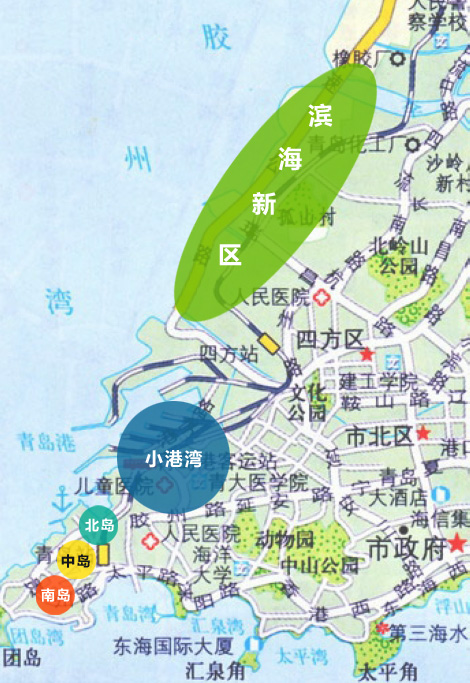 岛城西部大发展胶州湾新海岸线孕育巨变