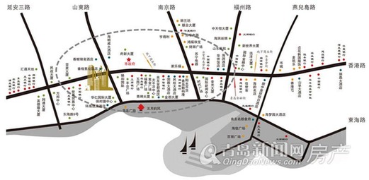 中铁青岛中心年底特惠总价160万入住香港中路8号 周末红酒品鉴会