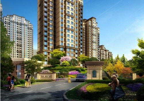 海尔时代广场效果图