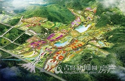 青岛世园生态都市新区效果图