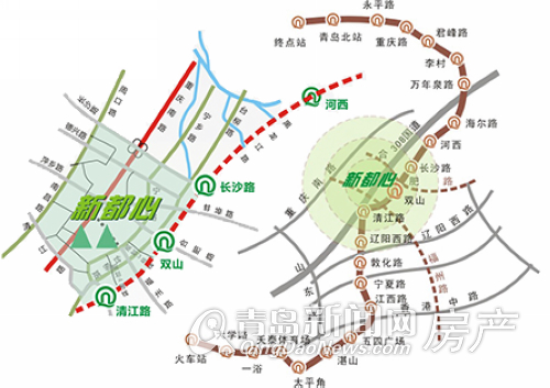 新都心-不仅是青岛第四商圈 还是下一个中央商务区?