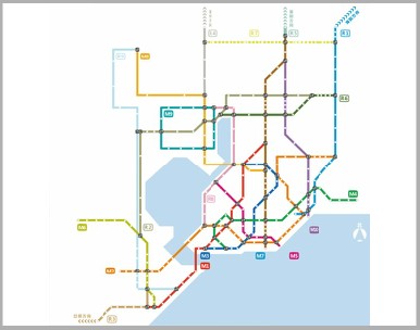 2020年前青岛谋建10条城轨线路 亮出走势图(图