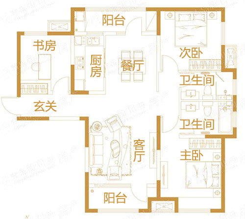 .26新房源加推 城市一线海景房70-190㎡户型解