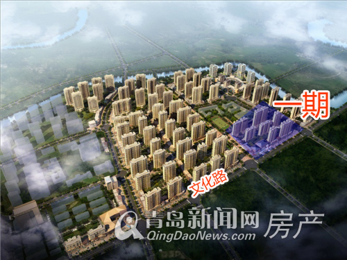 新盘:中交中央公元即墨城心168万㎡超级航母 