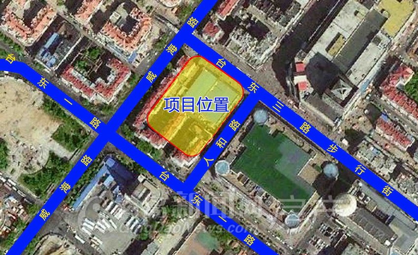 恒泰东镇项目大致位置图