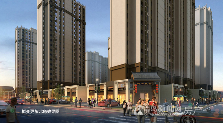 金水路东将建'巴蜀风格商业街'