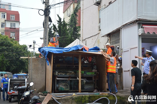 武城路,違建