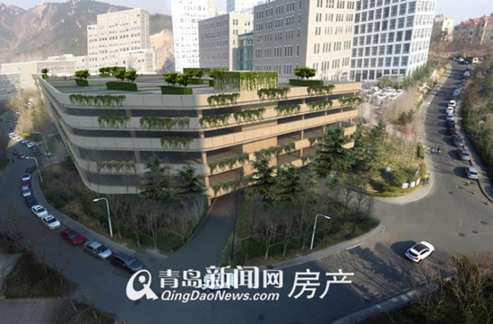 首发:宁夏路青岛软件园将建停车楼 最大停车位