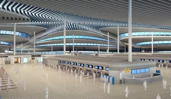 胶东机场,流亭机场,新机场,工程进展