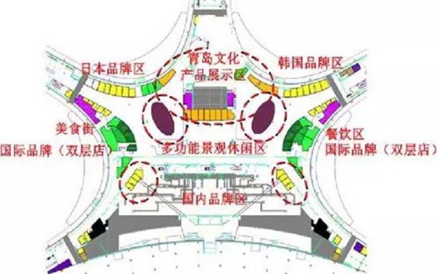 聚焦青岛新机场:3.5万㎡商区|五星酒店|交通零换乘(组图)