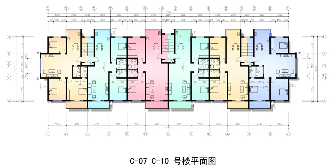 C-07楼平面图