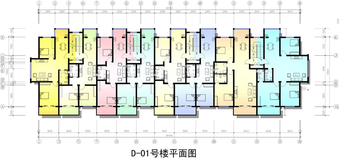 D-01楼平面图