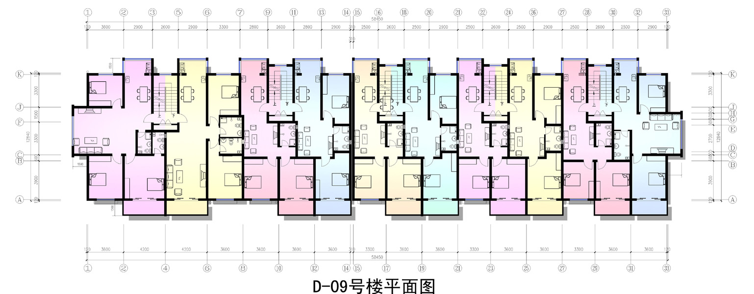 D-09楼平面图