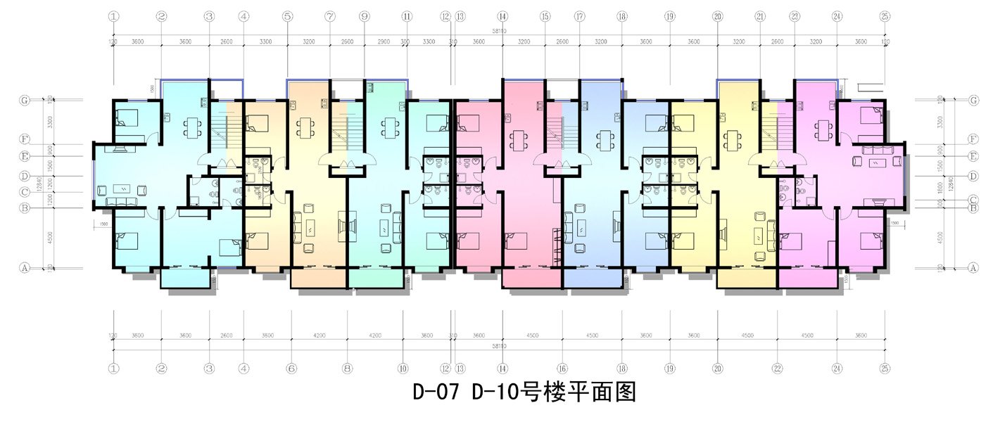 D-10楼平面图