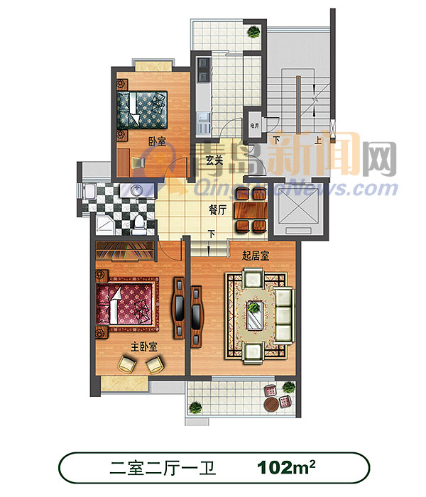 宝岛花园户型图_宝岛花园房型图-青岛新闻网