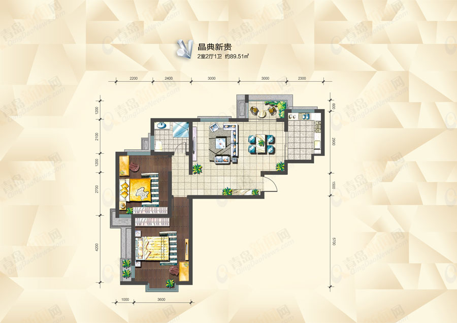 龙泽山庄户型图晶典新贵