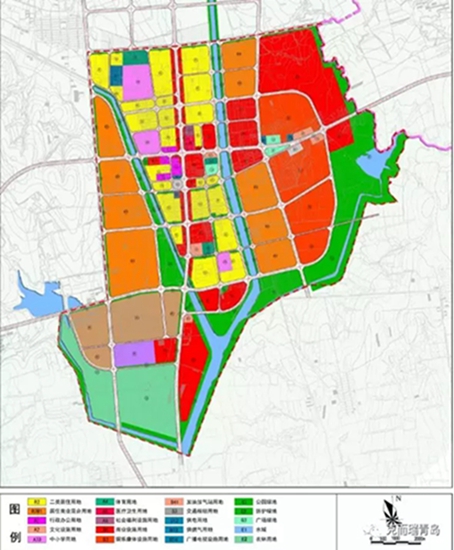 西海岸海青镇镇域总体规划公示(2018